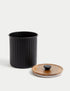 Ribbed Storage Jar